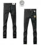 versace jeans denim pants 2020 medusa broderie noir